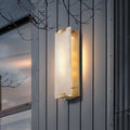 Applique murale led en marbre naturel et cuivre pour intérieur Anatole Arabella - Une Présence Décorative Raffinée