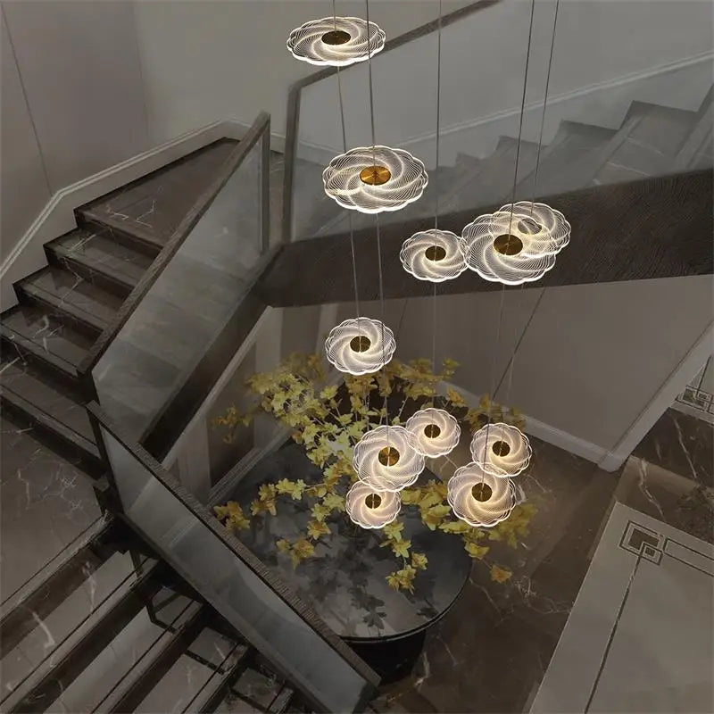 Lustre — Moderne à LED pour éclairage intérieur élégant