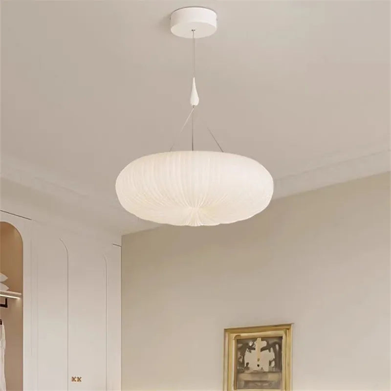 Plafonnier led citrouille nordique pour chambre enfant lumière intelligente Émilien Florilège - Une Présence Sobre et Élégante