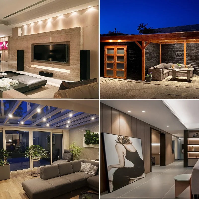 Spot led encastrable inclinable réglable en hauteur pour intérieur Coralie Rondeau en Aluminium - Simplicité & Caractère au Quotidien