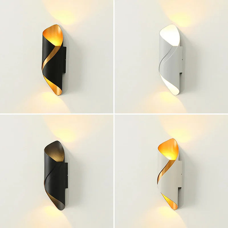 Applique murale — LED étanche moderne pour extérieur et intérieur