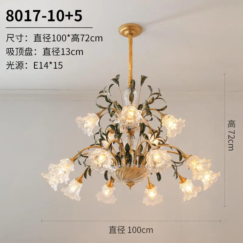 Lustre — Moderne à double style pour bâtiment et hôtel