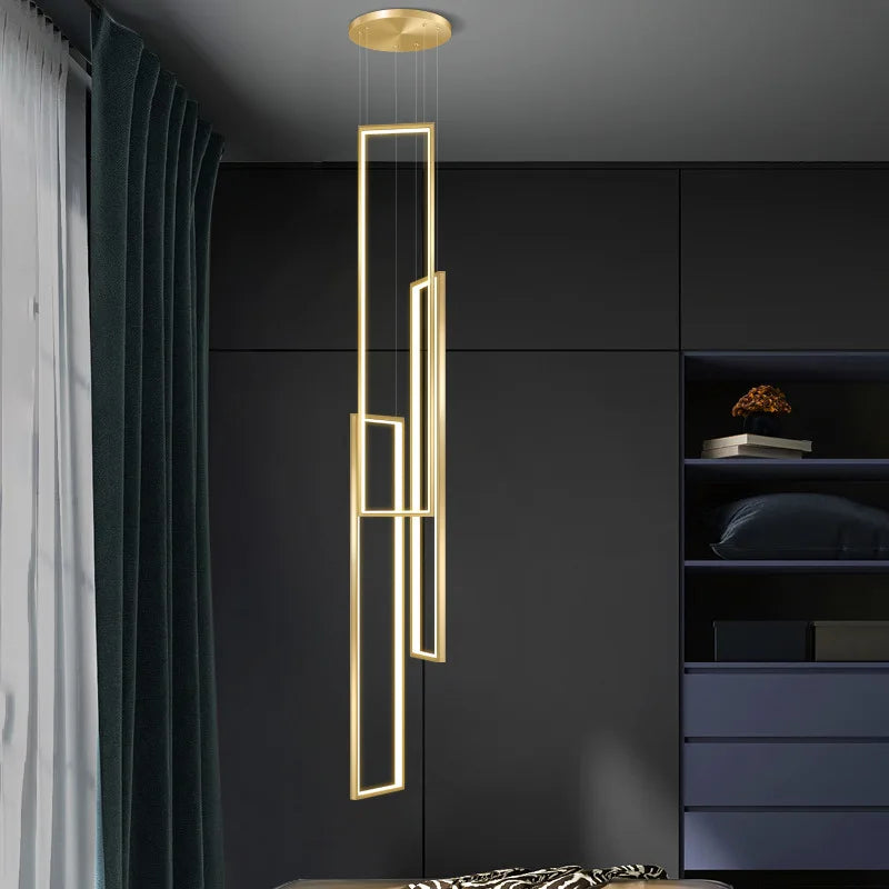 Plafonnier nordique moderne pour loft et espaces créatifs Oscar Césure - Lignes Épurées & Atmosphère Sereine
