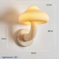 Applique murale — Champignon style crème design nordique intérieur extérieur