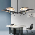 Lustre — Postmoderne nordique à 6 têtes design contemporain pour intérieur