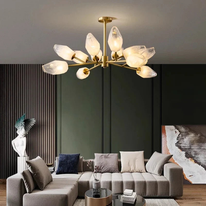 Lustre — Moderne pour éclairage intérieur suspendu