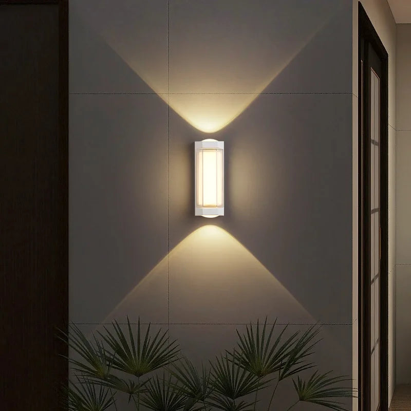 Applique murale — Moderne LED extérieure étanche pour jardin et couloir