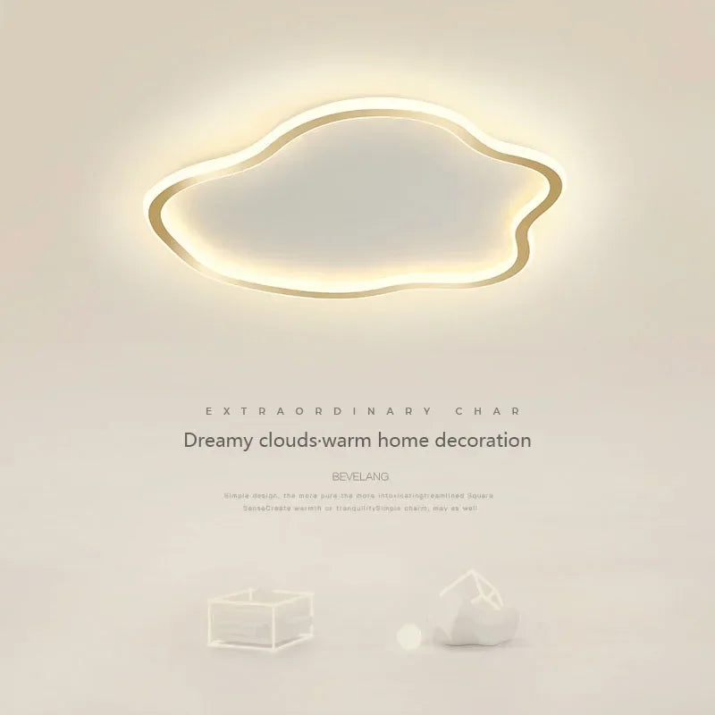 Plafonnier — LED créatif en forme de nuages design nordique décoratif
