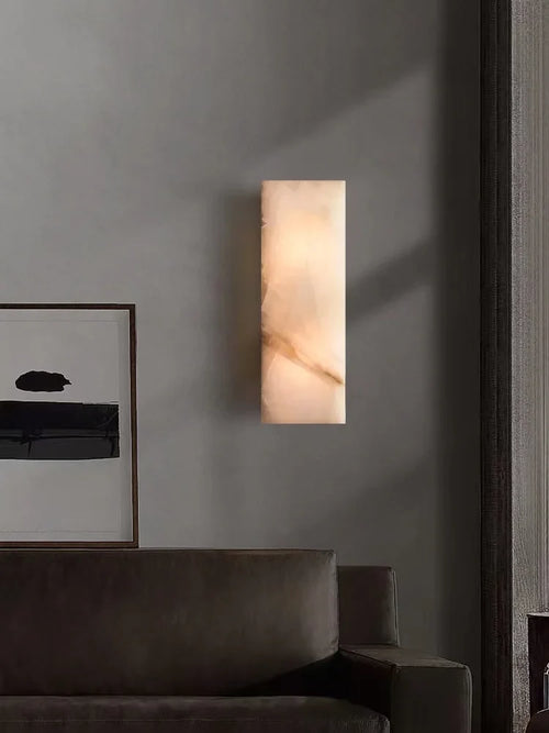 Applique murale — LED rétro en marbre étanche pour extérieur