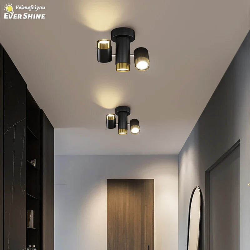 Plafonnier — LED nordique éclairage intérieur spot vestiaire chambre salon couloir cuisine décoration de la maison plafonniers