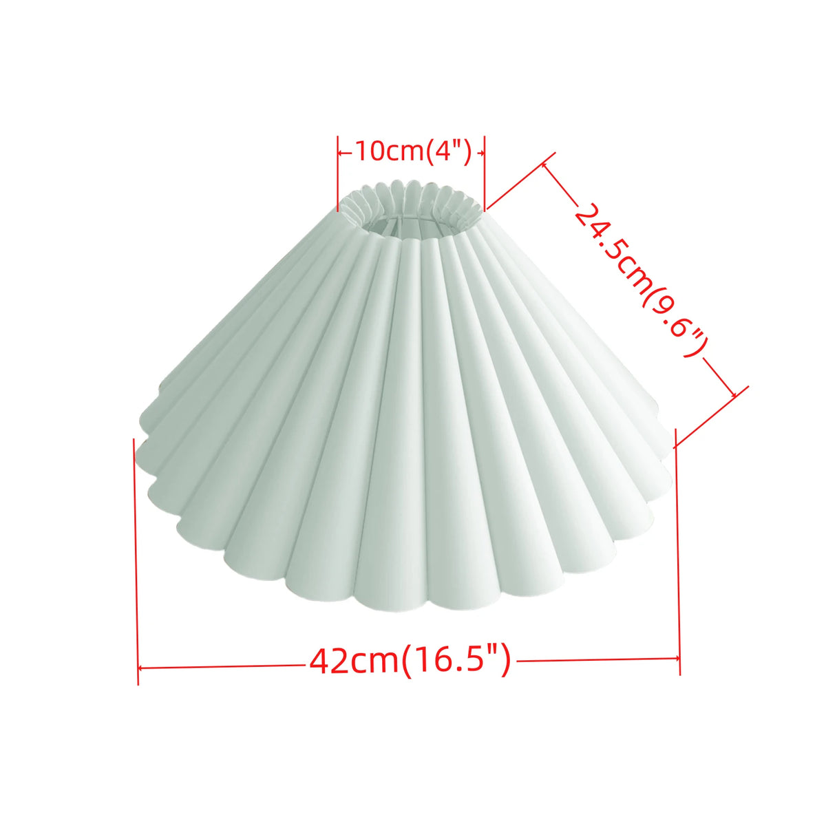 Abat-jour pétales démontable en tissu pour lampe à poser et lampadaire E26 E27 – Pétalys