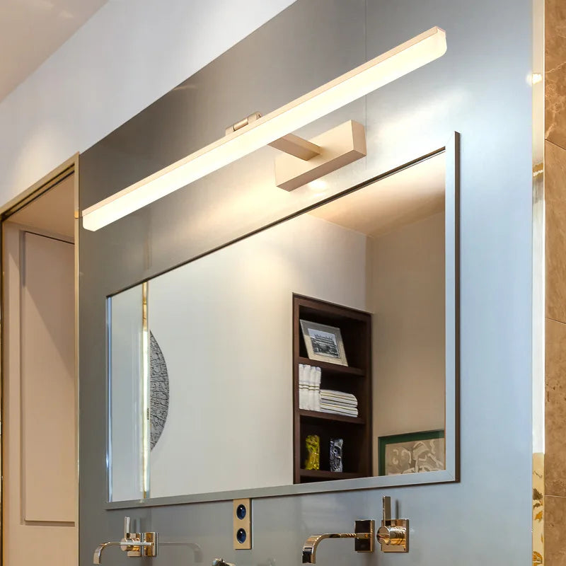 lampe led moderne pour miroir de vanité et vestiaire