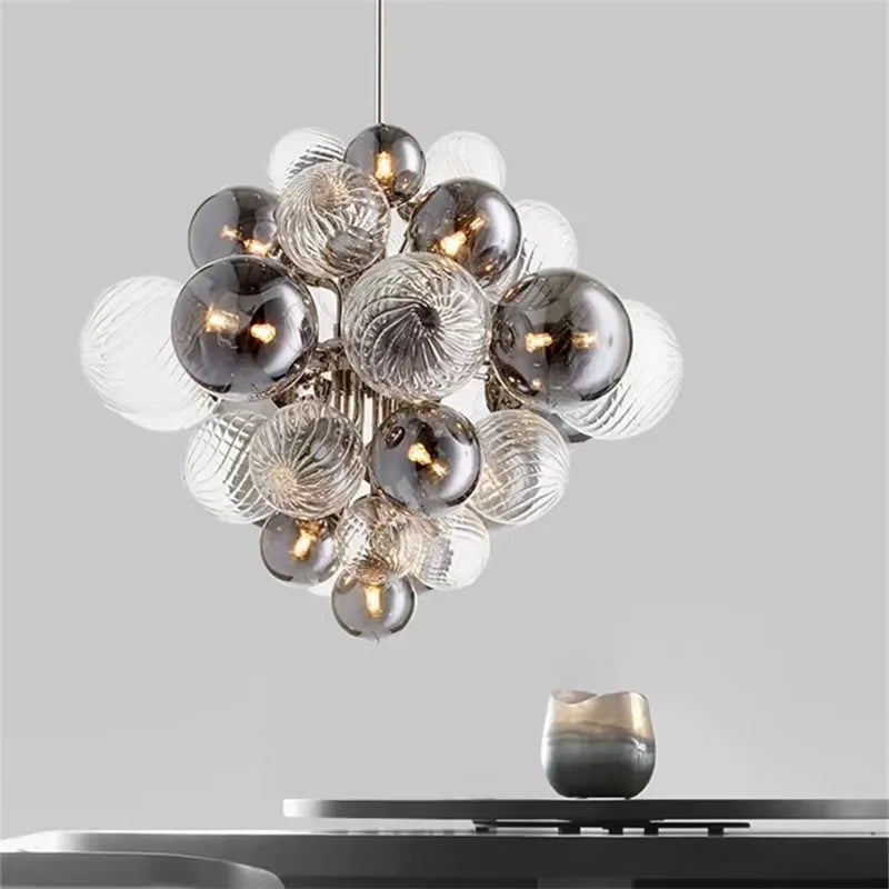Lustre — À bulles nordique design créatif pour intérieur élégant
