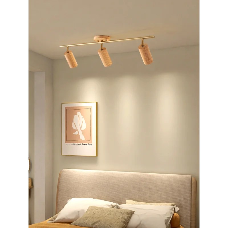 Projecteur en noyer pour éclairage de voie murale lampara Eulalie Ouverture en Bambou - Esprit Naturel & Ambiance Sereine