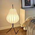 Lampe Japonaise Design Yuna Belvédère en Tissu - Une Touche Textile Raffinée