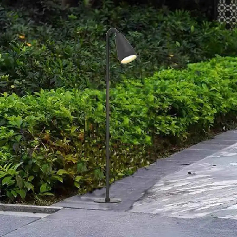 lampe d'extérieur étanche moderne pour jardin et pelouse