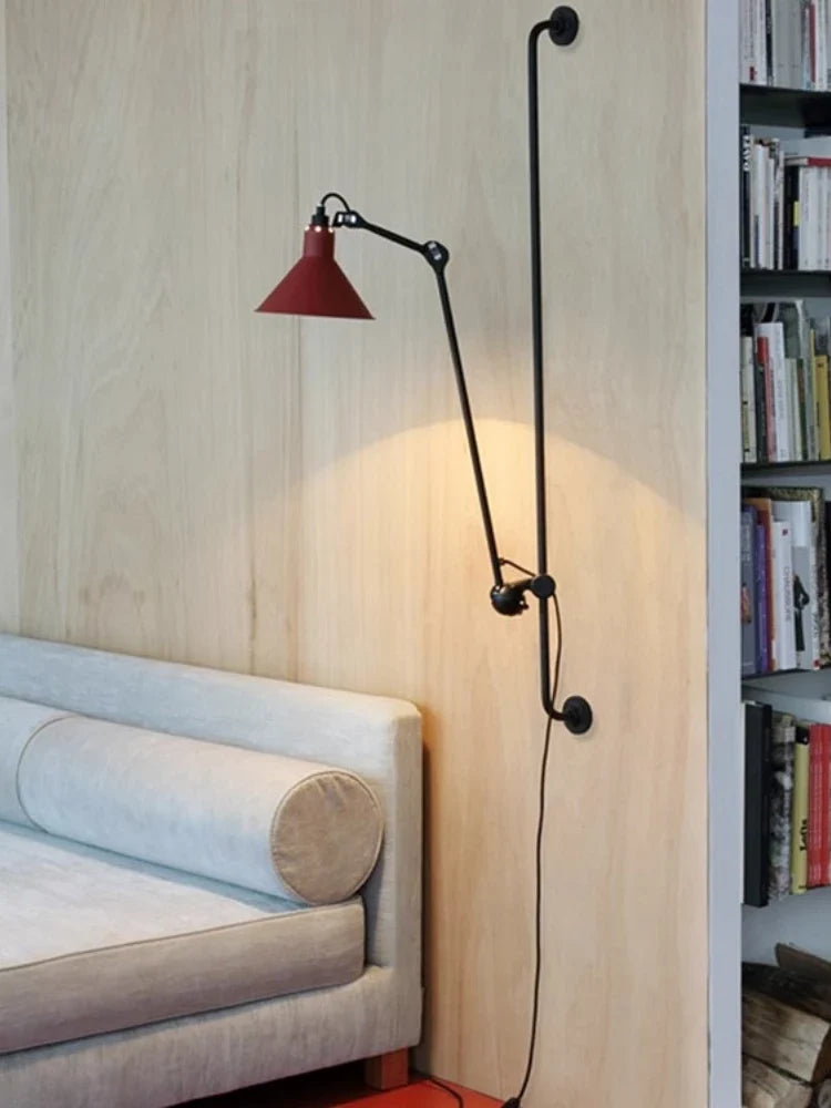 Applique murale — Industrielle à bras réglable pour intérieur moderne