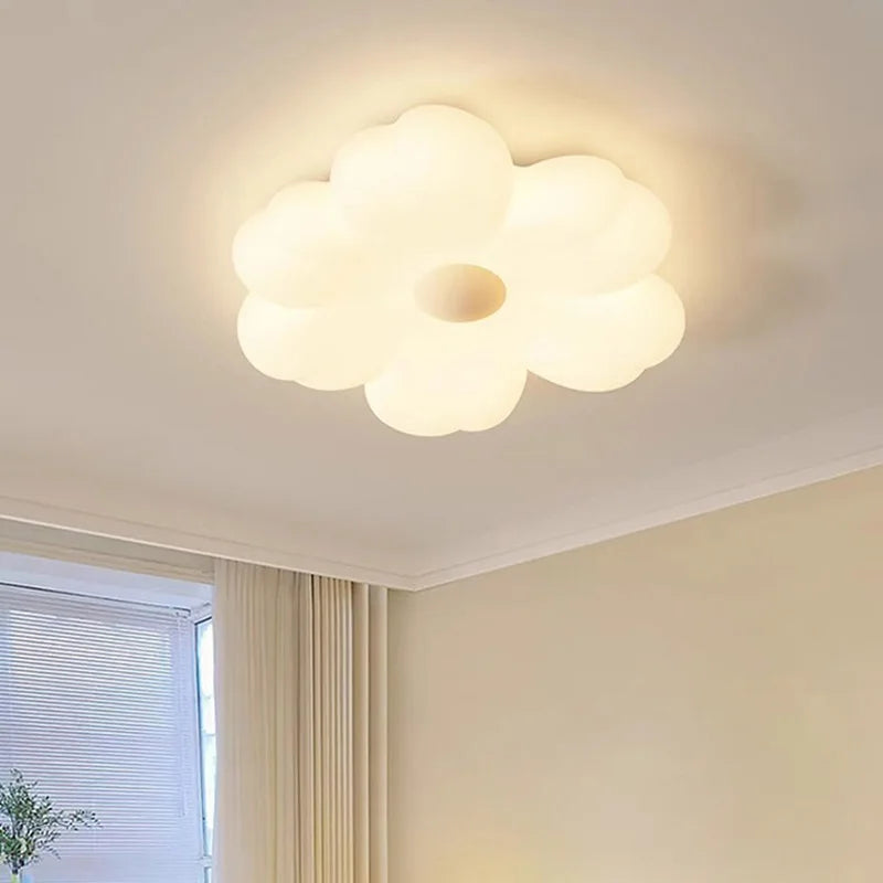 Plafonnier moderne led forme de fleur pour décoration intérieure intelligente Maïlys Nocturne - Présence Moderne & Harmonie Intérieure