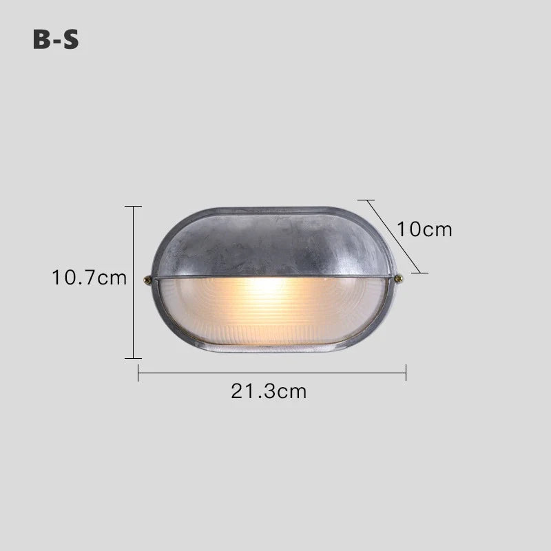 Applique murale — LED rétro industrielle étanche pour extérieur et jardin