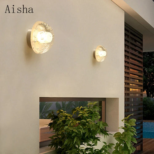 Applique murale — LED extérieure lumineuse décorative pour espace extérieur