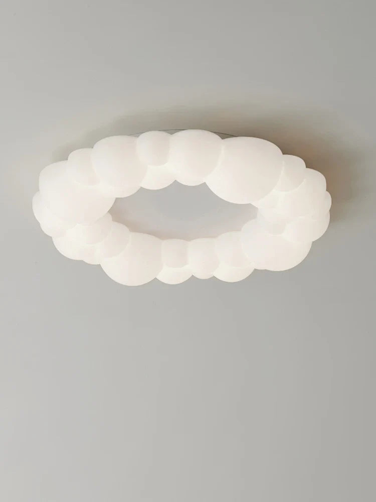 Lustre — Nuage moderne LED design anneau nordique éclairage lustre