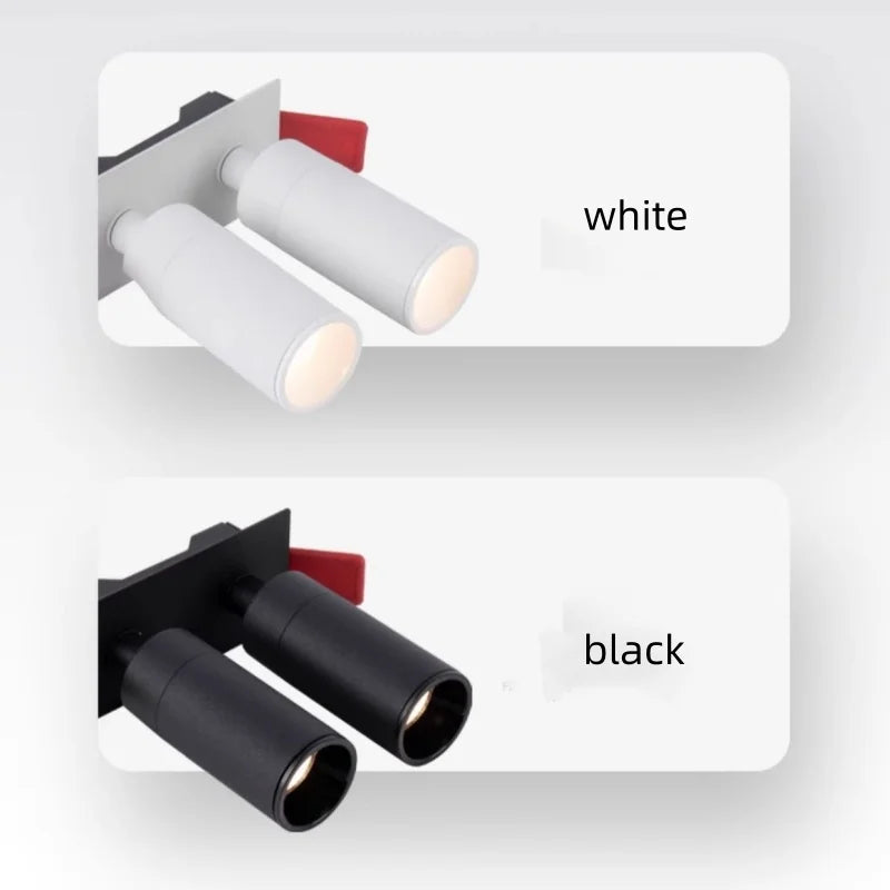 Spot led encastré mini éclairage d ambiance pour la maison Lysandre Rythme en Aluminium - Caractère & Élégance dans le Décor
