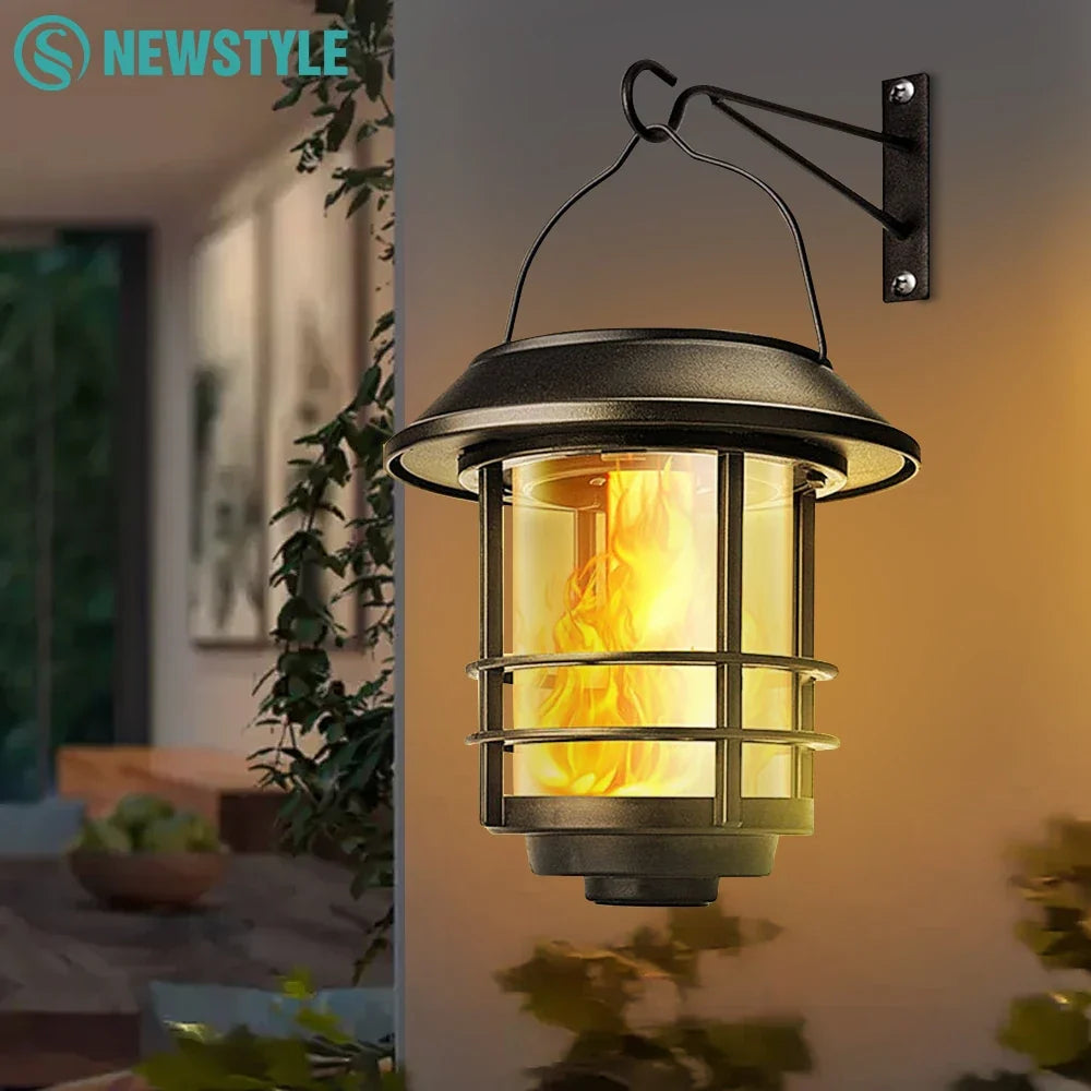 lampes solaires extérieures pour éclairage de jardin décoratif
