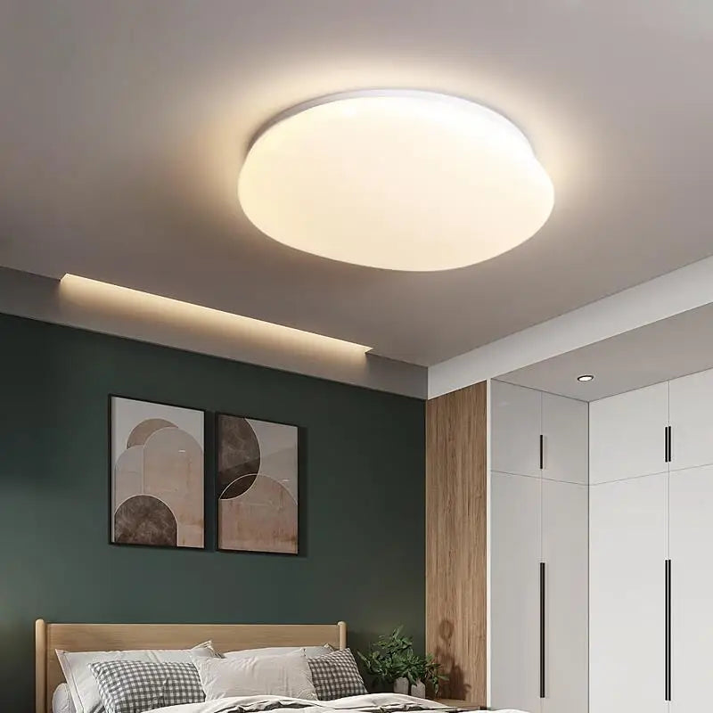 Plafonnier led de style nordique avec simplicité créative Noé Symphonie - Esprit Épuré & Harmonie Intérieure