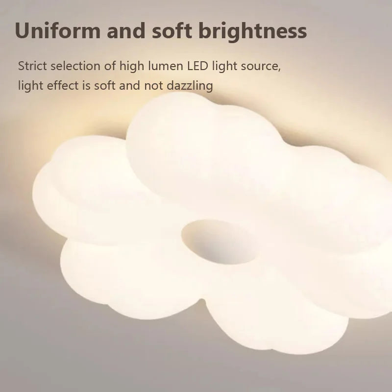 Plafonnier moderne led forme de fleur pour décoration intérieure intelligente Maïlys Nocturne - Présence Moderne & Harmonie Intérieure
