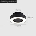 Plafonnier spot anneau led anti-éblouissement monté sur surface pliable Nora Tempo en Anneau - Une Silhouette Tout en Rondeur