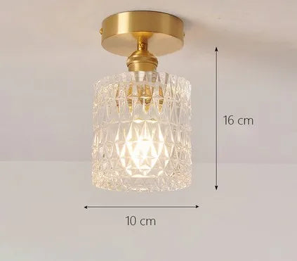 Plafonnier — Moderne en verre pour intérieur et extérieur lumineux