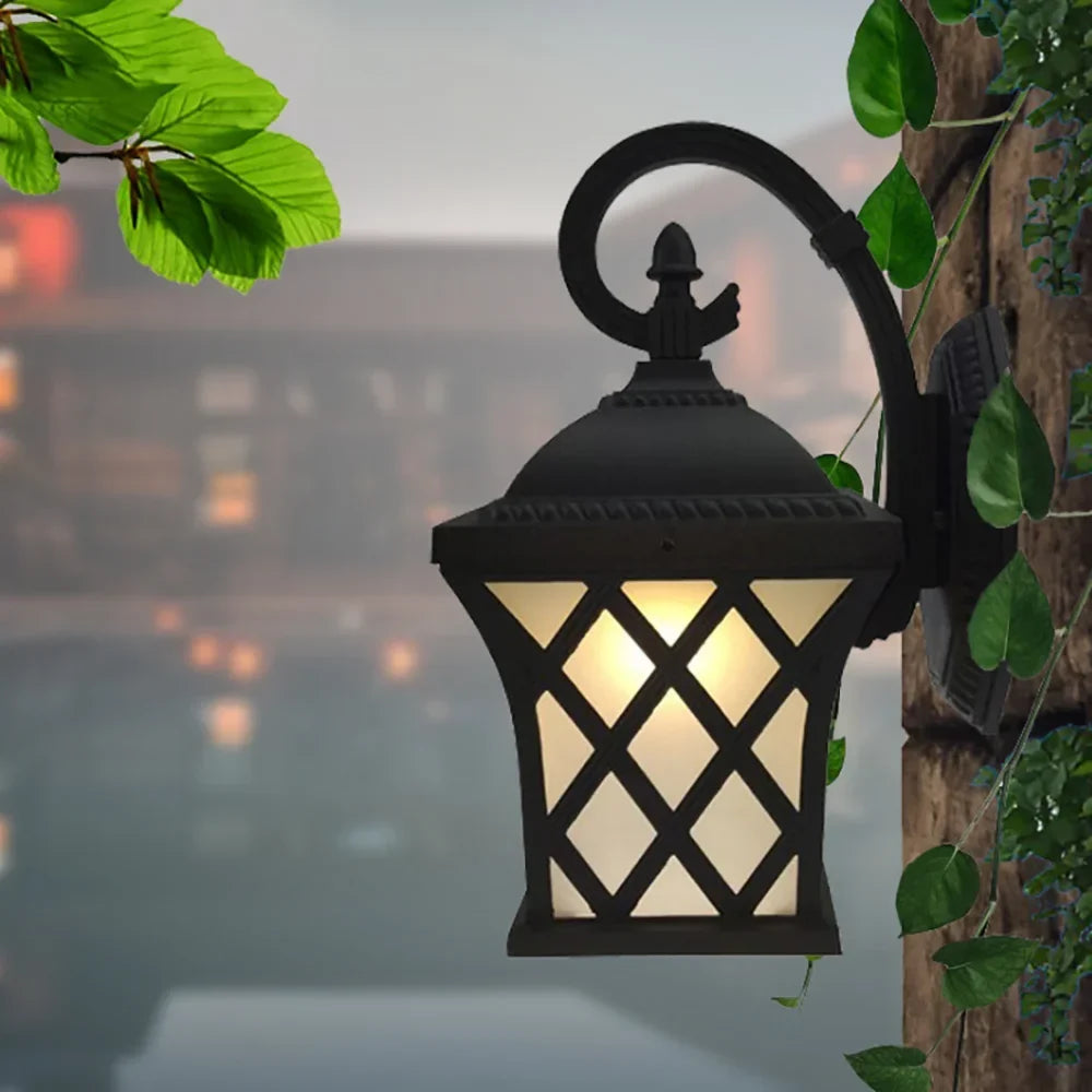 Applique murale — D'extérieur vintage pour jardin et allée