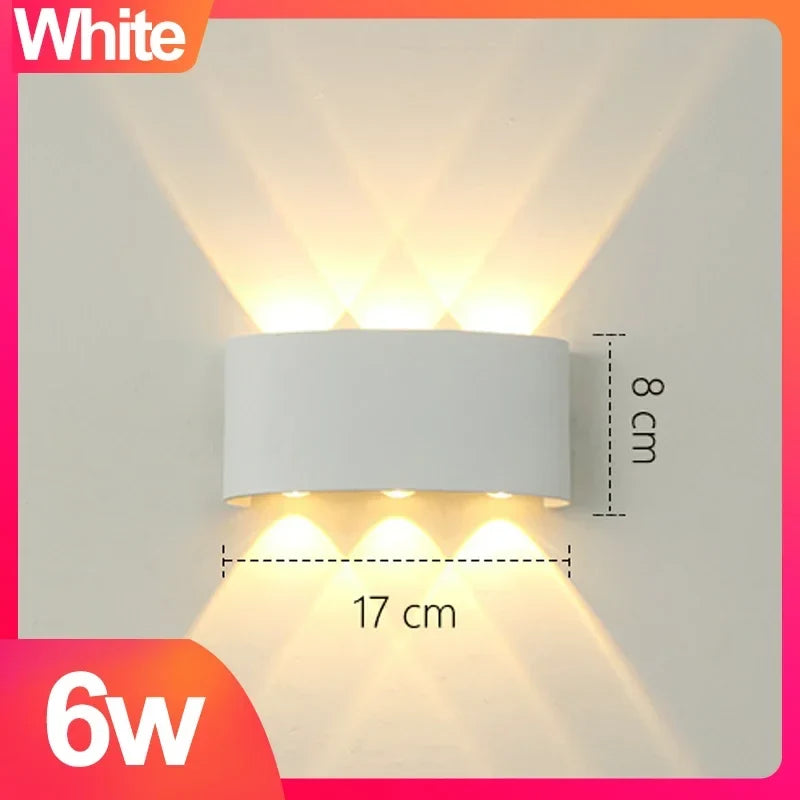 Applique murale — LED extérieur étanche aluminium haut bas zbw0010