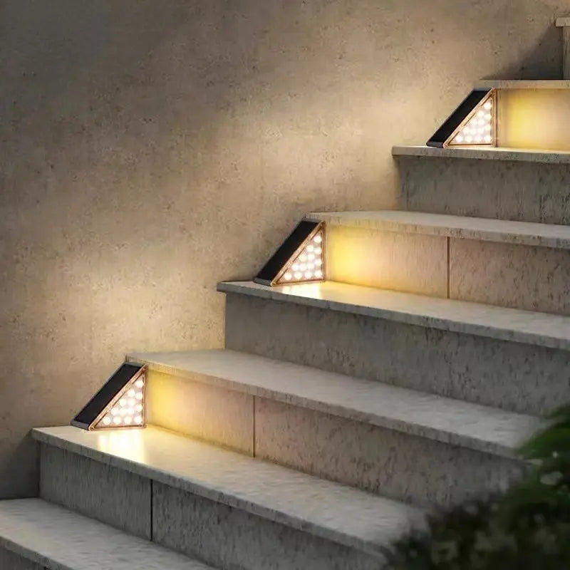 lampe solaire extérieure étanche led pour jardin parc escalier