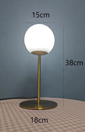 Lampe à poser — De table moderne créative en verre LED nordique