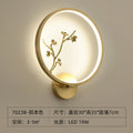 Applique murale led traditionnelle chinoise en cuivre pour intérieur décoratif Ariane Fugue - Une Présence Décorative Raffinée