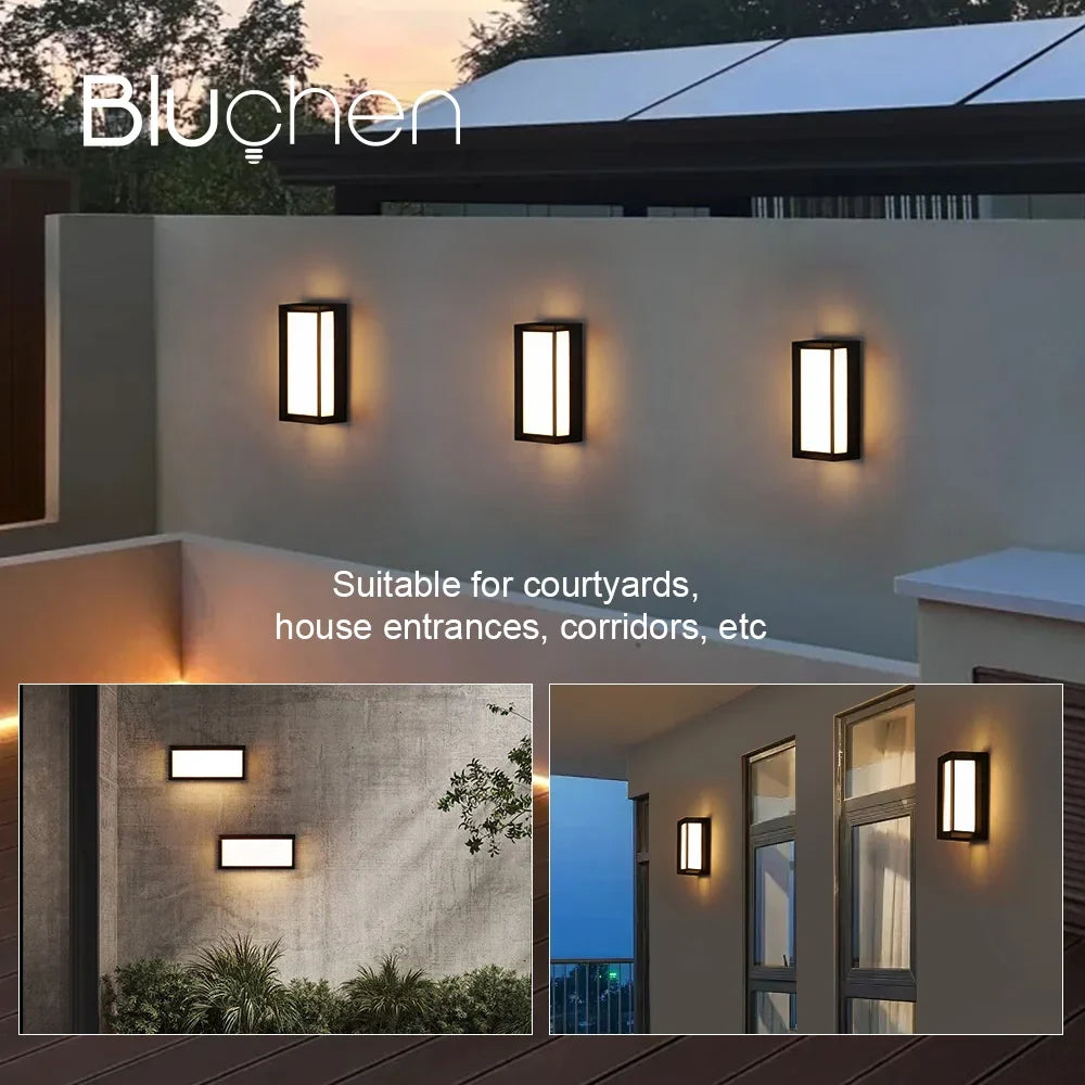Applique murale — Extérieure LED étanche pour éclairage décoratif