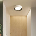 Plafonnier — Rétro à spectre complet protection des yeux bauhaus chrome