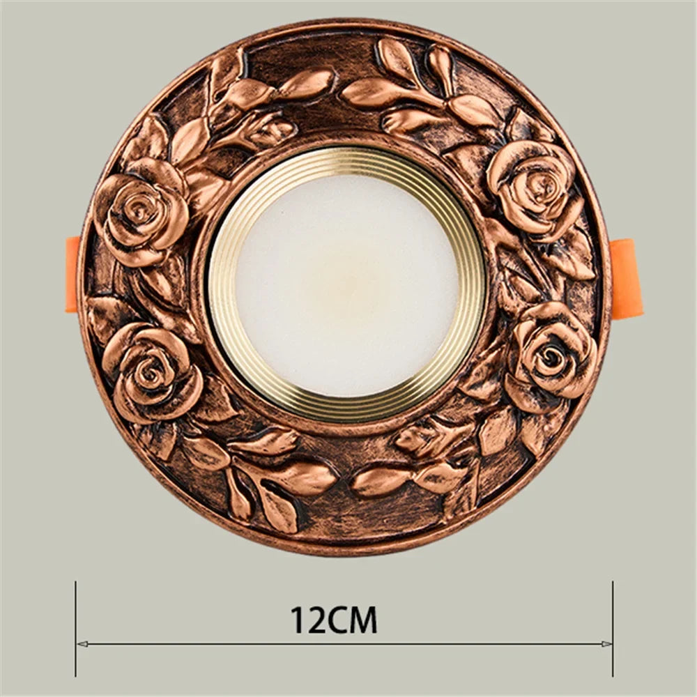 Spot led encastrable rétro pour décoration style campagnard Félicien Écho - Charme Rétro & Décor Singulier