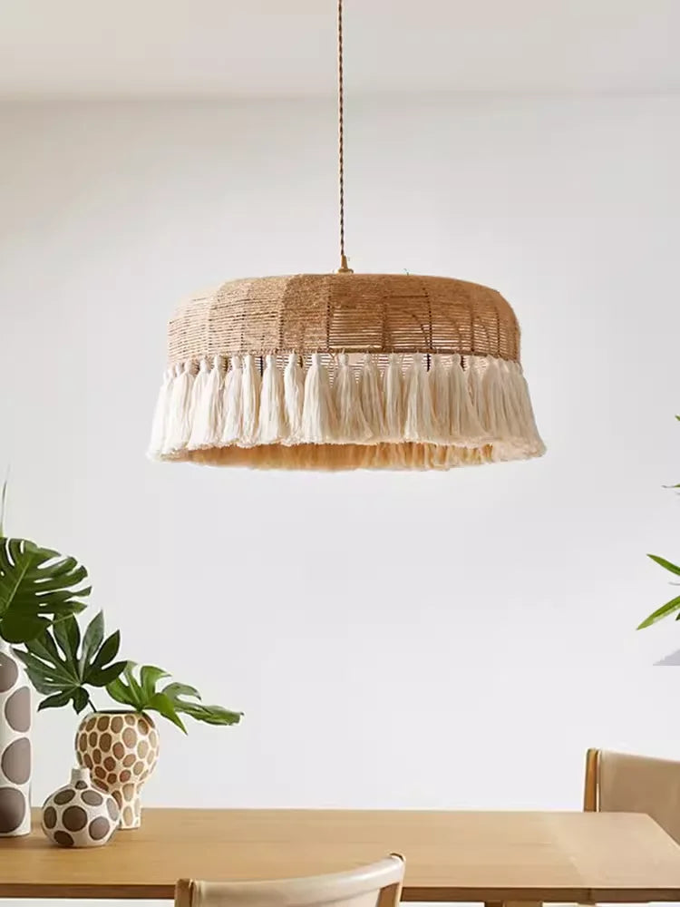 Lustre Naturel Eugénie Sillage en Corde de Chanvre
