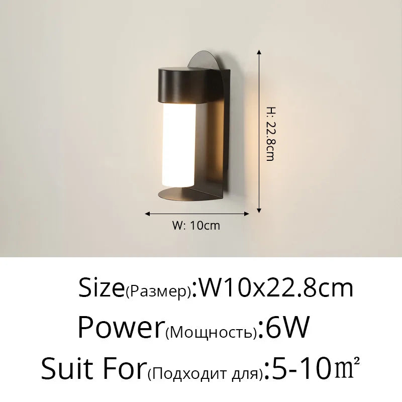 Applique murale — LED étanche décorative pour intérieur et extérieur