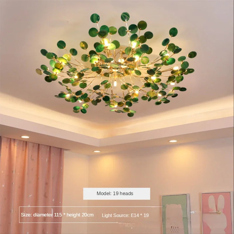 Plafonnier nordique en Agate de Jade naturel Gautier Horizon - Simplicité du Design & Décor Raffiné