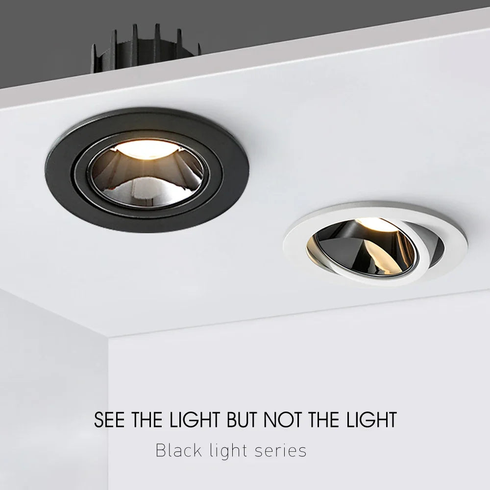 Spot led encastré antireflet à intensité variable pour éclairage intérieur Lou Horizon en Aluminium - Simplicité & Caractère au Quotidien