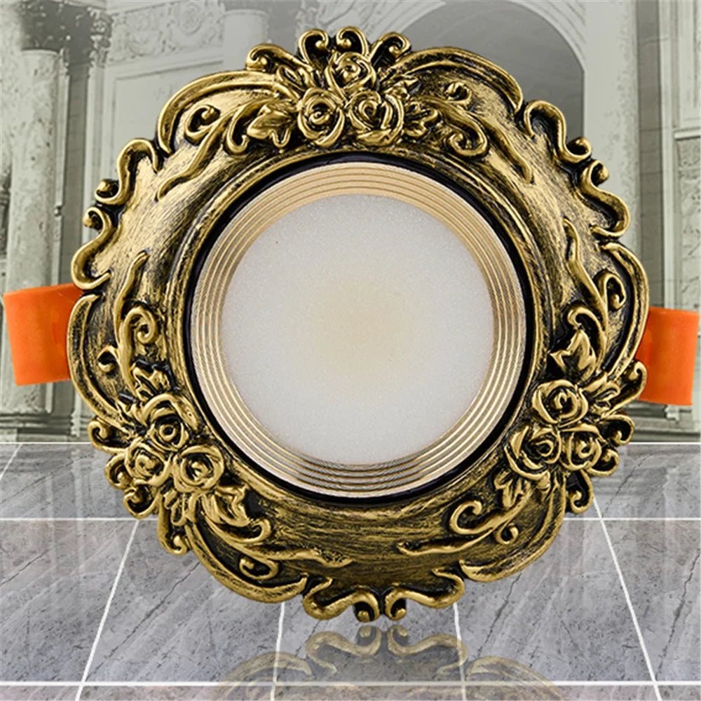 Spot led encastrable rétro pour décoration style campagnard Félicien Écho - Charme Rétro & Décor Singulier