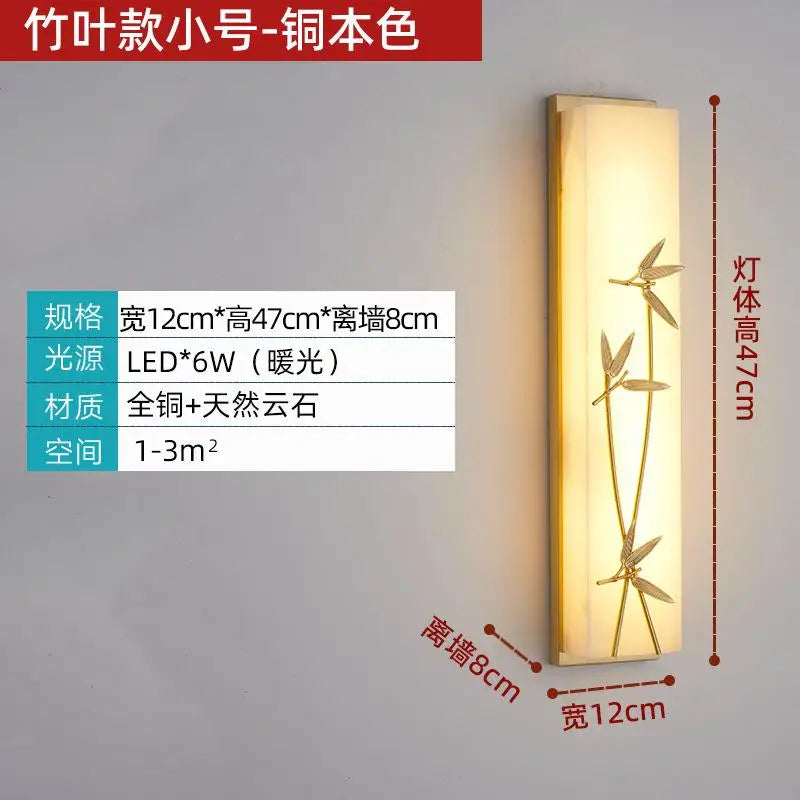 Applique murale — Vintage en marbre à LED pour extérieur jardin et cour