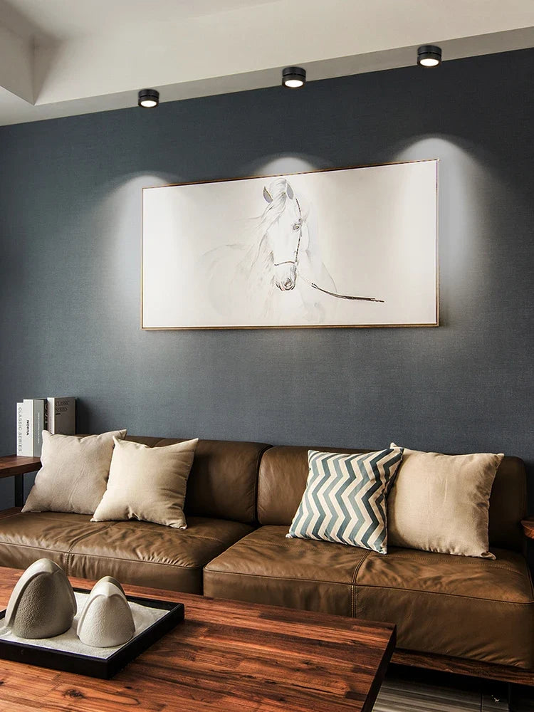 Spot led pliable encastrable en aluminium pour maison ou bureau Lise Rive - Caractère & Élégance dans le Décor