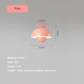 Plafonnier led semi-circulaire moderne pour allée balcon escalier Éden Orée - Esprit Contemporain & Décor Élégant