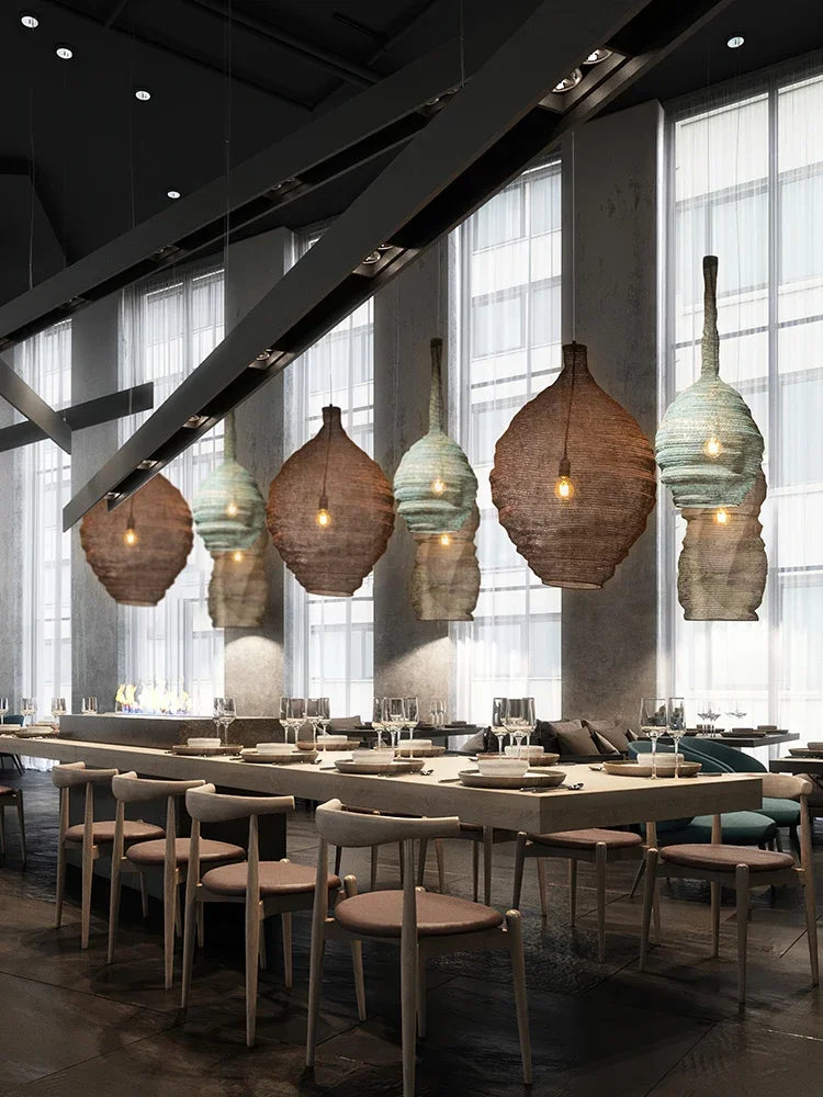 Lustre — Créatif suspendu pour restaurant bar et hôtel