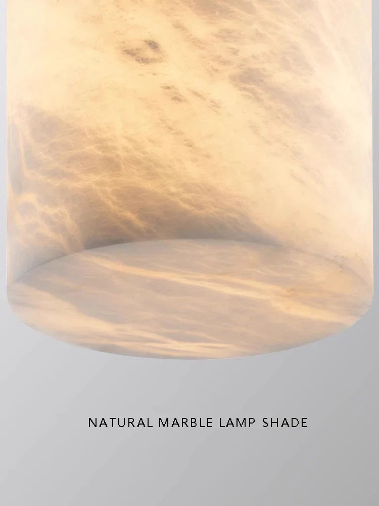 Plafonnier — Petit plafonnier LED en marbre espagnol