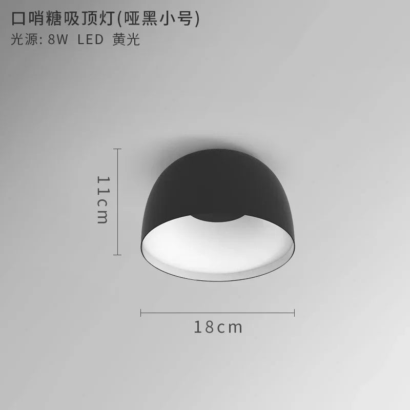 Plafonnier nordique led pour éclairage intérieur moderne Marcel Rivage - Simplicité du Design & Décor Raffiné